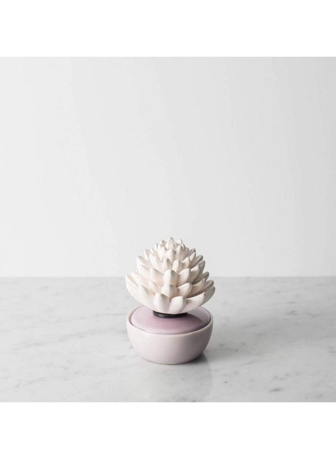 Ellia Calm Waters Porcelain Aroma Diffuser, Pink - Image 3